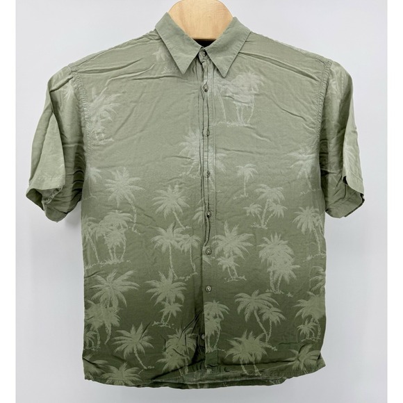 Pierre Cardin Other - Pierre Cardin Hawaiian Shirt Men's Size L 100% Rayon‎ Floral Tropical Aloha